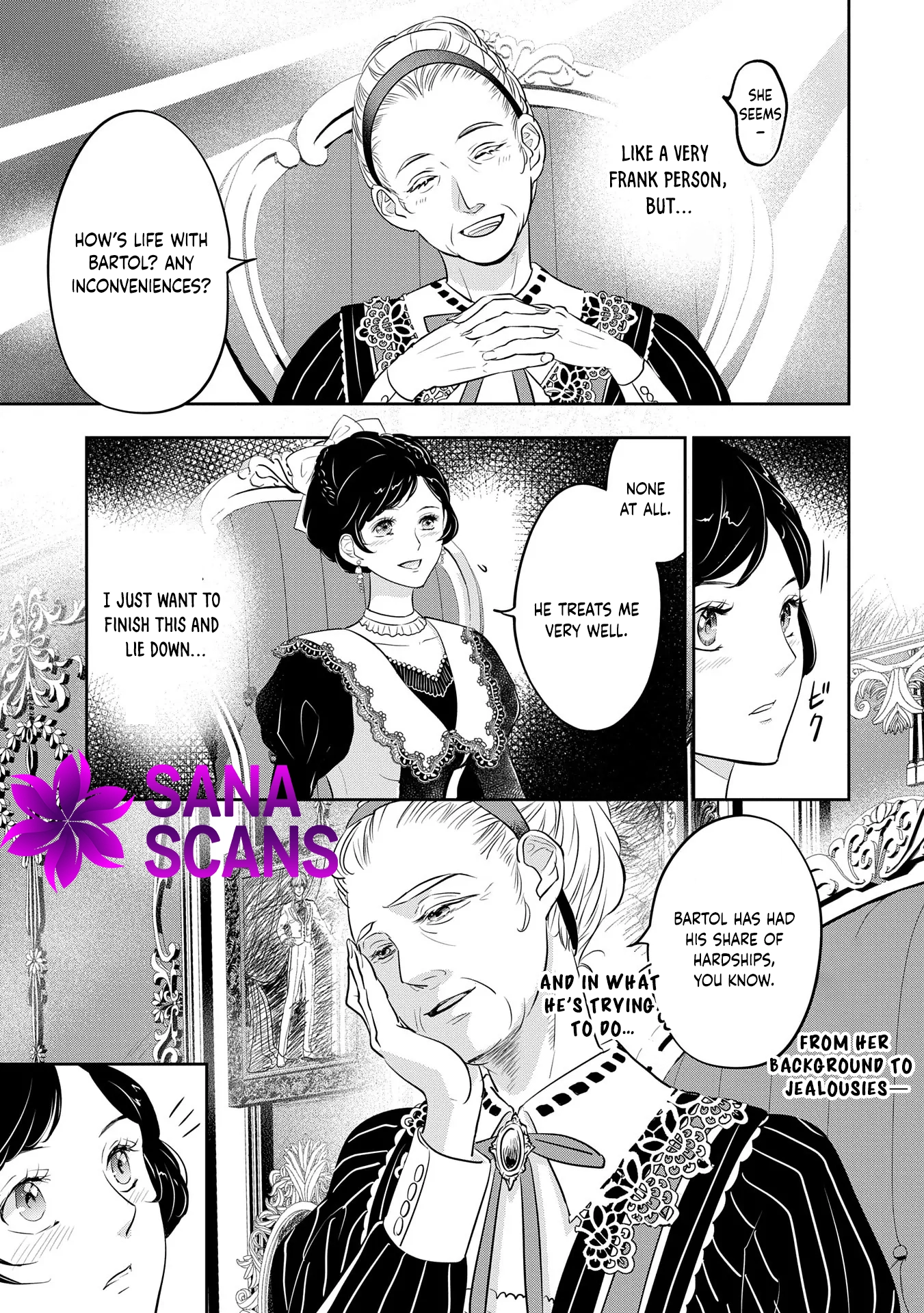 The Illegitimate Bride Sold by Her Father and the Genius Baron She Married Chapter 4 Page 27